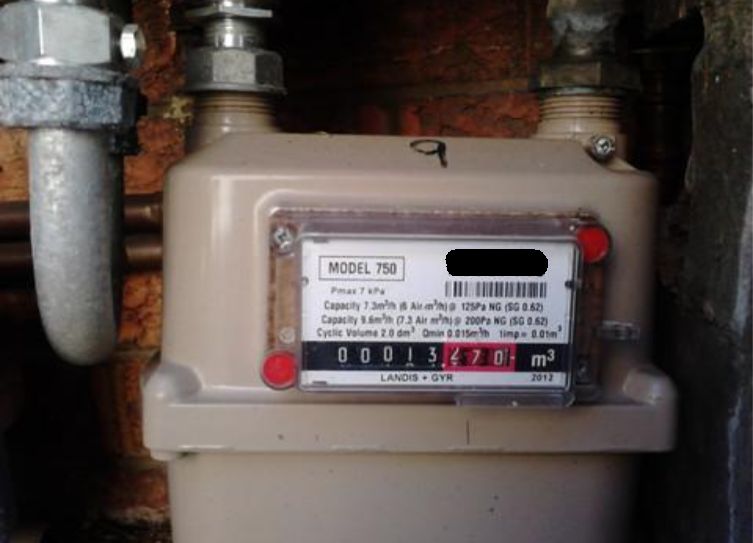 Metric Gas Meter